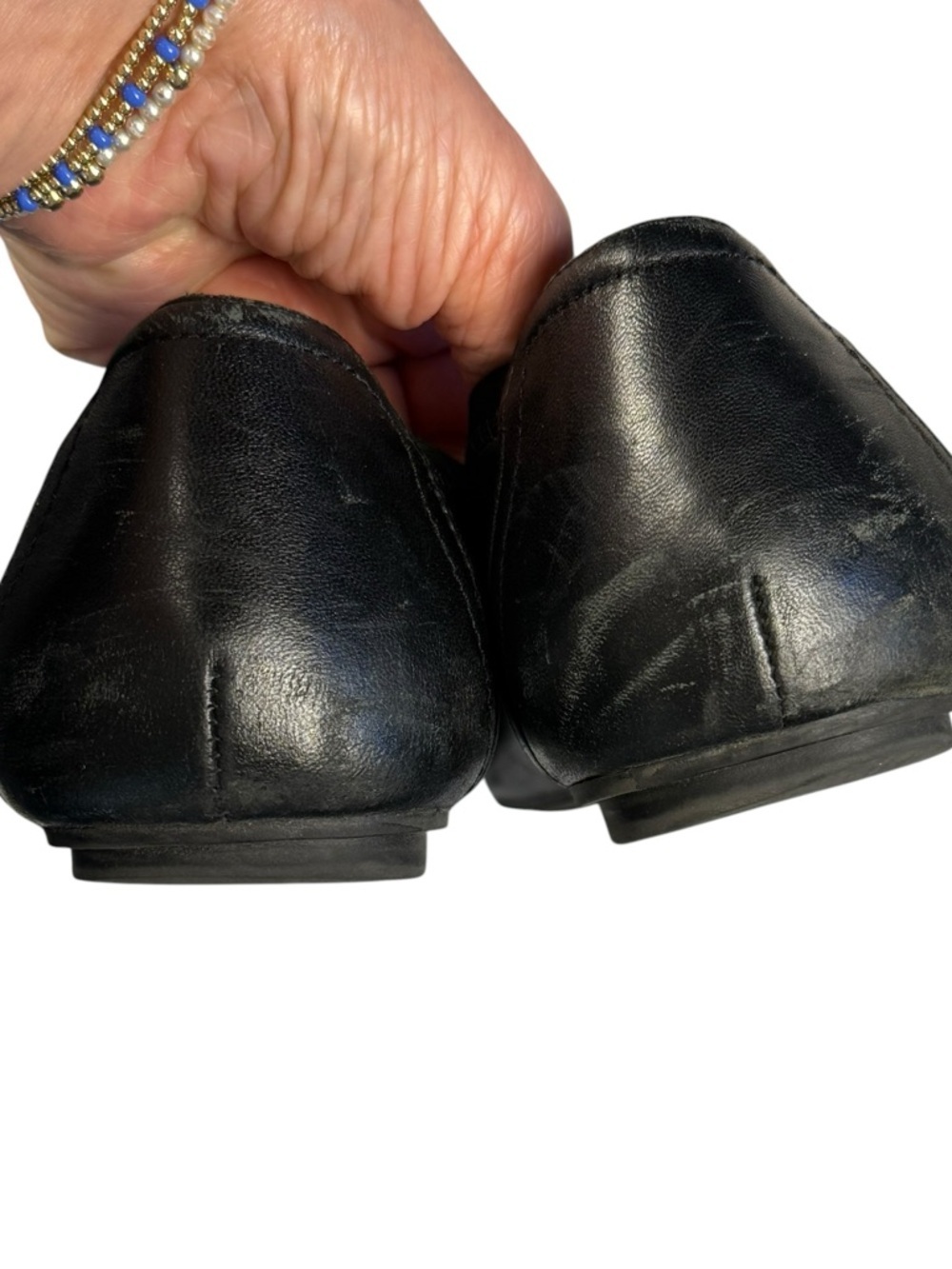 Vionic Caroll Black Ballet Flat Slip On Comfort Leather Shoes Size‎ 9 - Picture 7 of 12